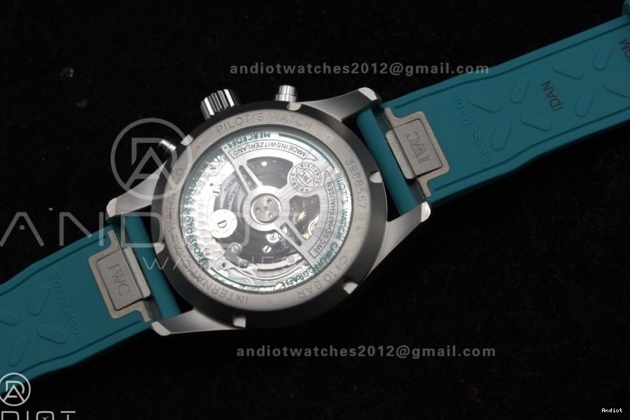 TEAM FORMULA  IW388106 Best IWC Factory 1:1 Green Mercedes-AMG Petronas  2023 Chronograph TW ONE 1103